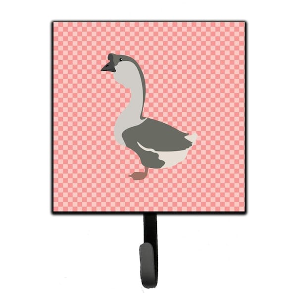 Carolines Treasures African Goose Pink Check Leash or Key Holder BB7899SH4 - main